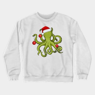 Christmas Kraken Crewneck Sweatshirt